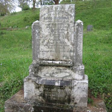 ROSS William -1961 &amp; Jean -1934 :: FALCONER Alice -1930