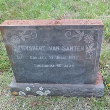 SANTEN Gysbert, van -1971