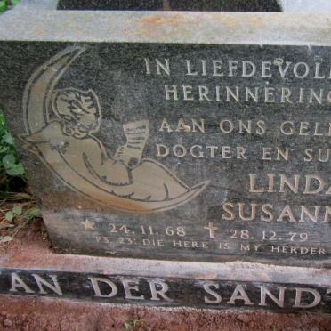 SANDT Linda Susanna, van der 1968-1979