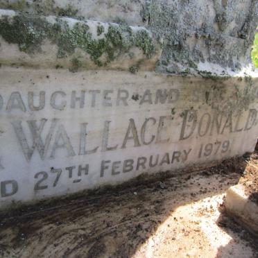 SANGSTER Wallace Donald -1979