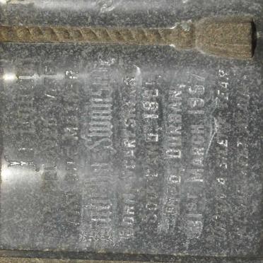 SWANSON Isabella 1881-1957