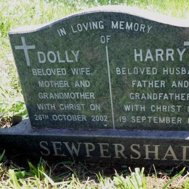 SEWPERSHAD Harry -1991 &amp; Dolly -2002