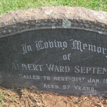 SEPTEMBER Albert Ward -1967