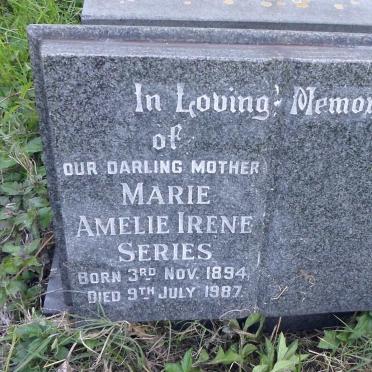 SERIES Marie Amelie Irene 1894-1987