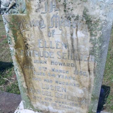 SEILLIER Lucien Marcel -1965 &amp; Ellen Gertrude HOWARD -1956