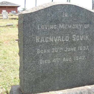 SOVIK Ragnvald 1897-1942