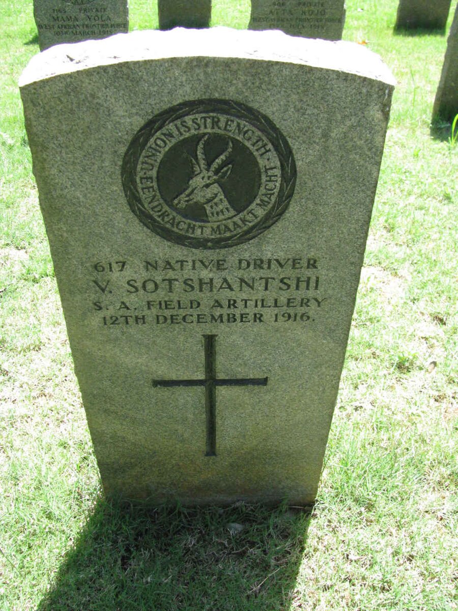 SOTSHANTSHI V. -1916