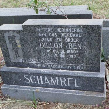 SCHAMREL Dillon Ben 1990-1990