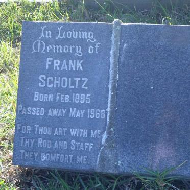  SCHOLTZ Frank 1895-1968