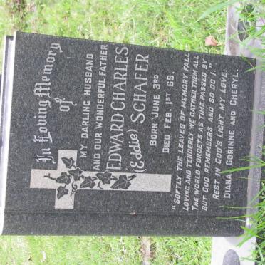 SCHAFER Edward Charles -1969