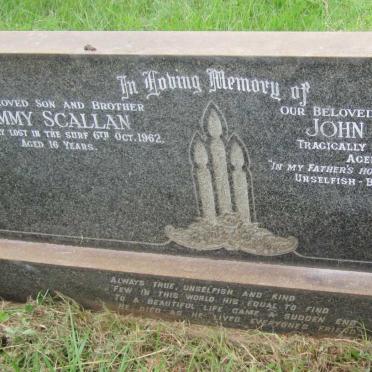 SCALLAN Thomas -1962 :: SCALLAN John -1965