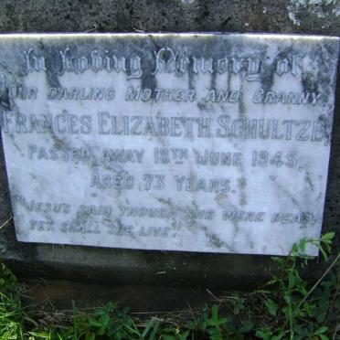 SCHULTZE Frances Elizabeth -1945