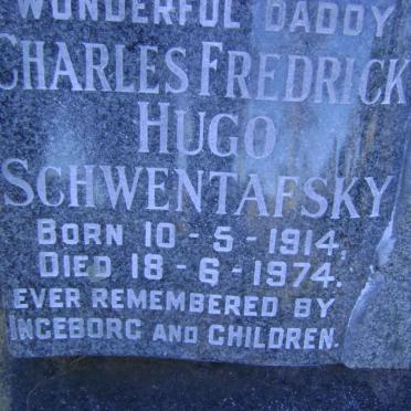 SCHWENTAFSKY Charles Fredrick Hugo 1914-1974