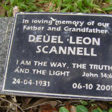 SCANNELL Deuel Leon 1931-2001