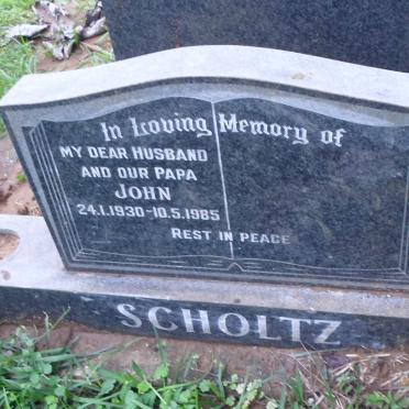 SCHOLTZ John 1930-1985