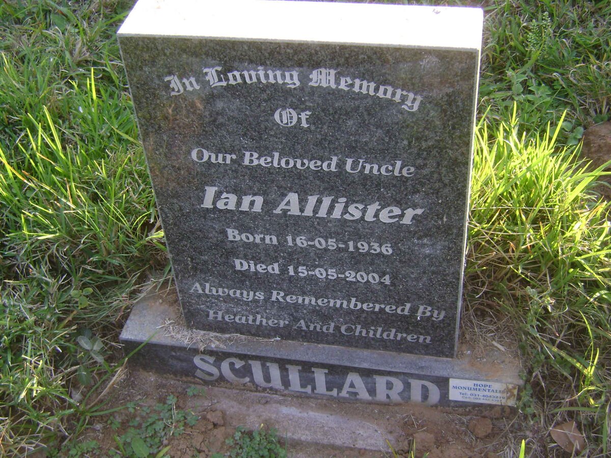 SCULLARD Ian Allister 1936-2004