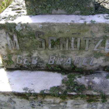 SCHÜTZE M. nee BRAUEL 1873-1945