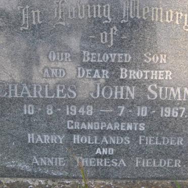 SUMNER Charles John 1948-1967