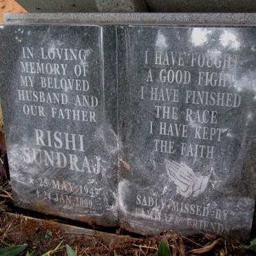 SUNDRAJ Rishi 1947-2009