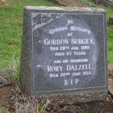SURGEY Gordon -1960 :: DALZELL Rory -1954
