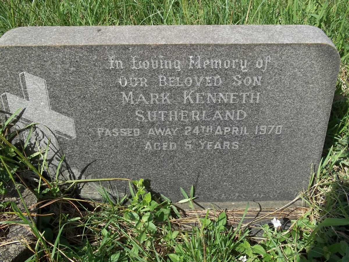 SUTHERLAND Mark Kenneth -1970