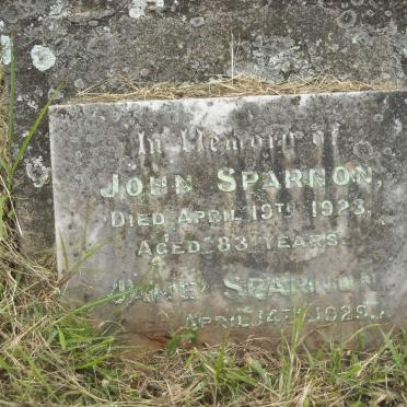 SPARNON John -1923 &amp; Jane -1929