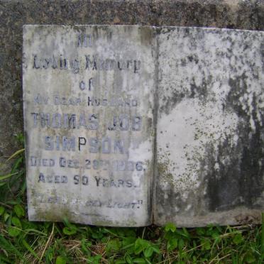 SIMPSON Thomas Job -1926