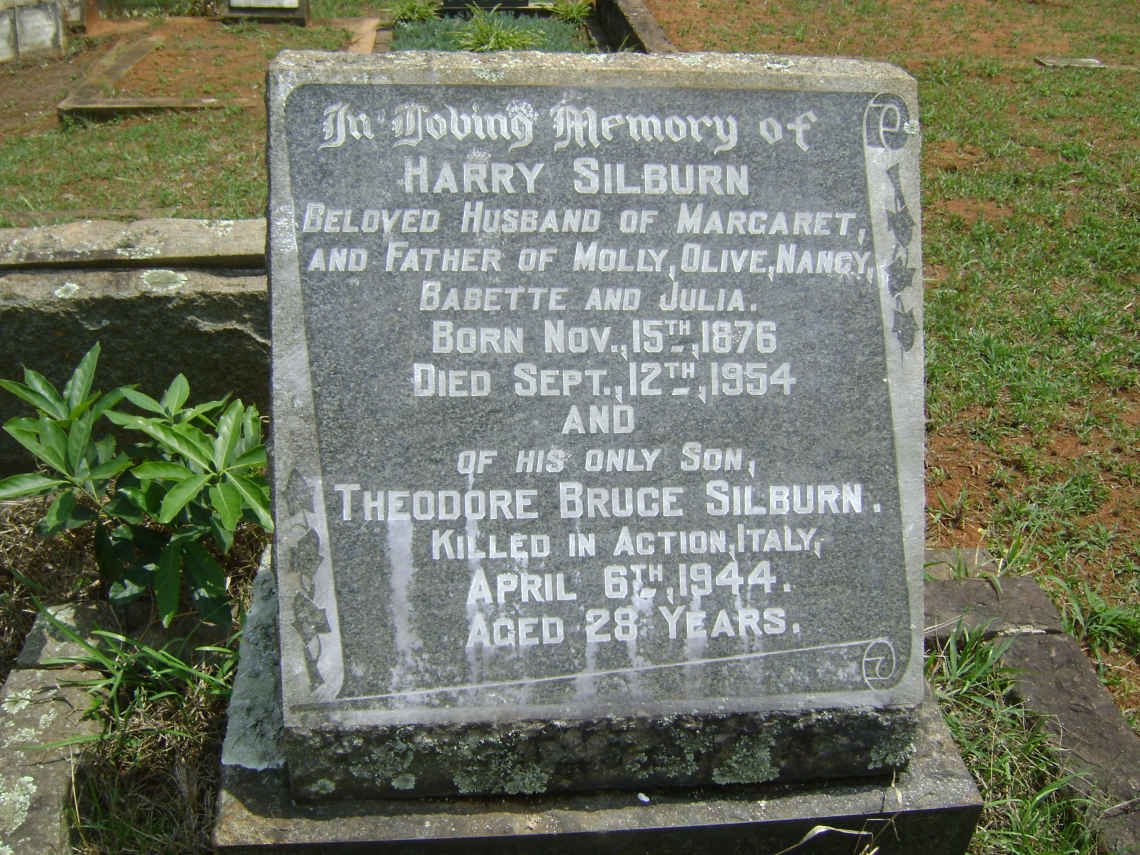 SILBURN Harry 1876-1954 :: SILBURN Theodore Bruce -1944