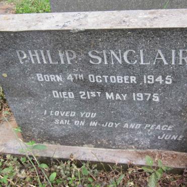SINCLAIR Philip 1945-1975