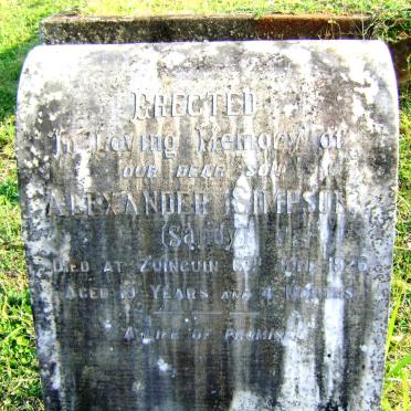 SIMPSON Alexander -1926