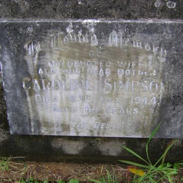 SIMPSON Caroline -1944