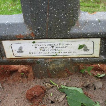 SIBUSISO Sibiya Siyabonga 1980-2018