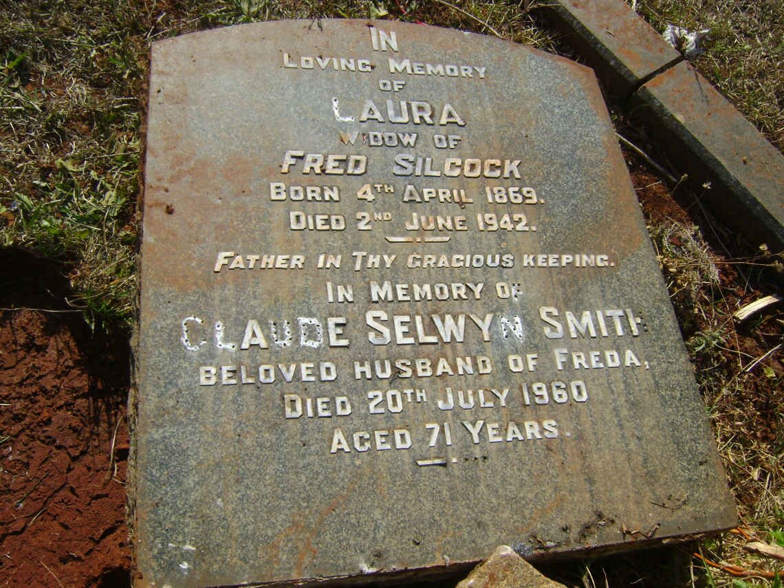 SILCOCK Laura 1869-1942 :: SMITH Claude Selwyn -1960