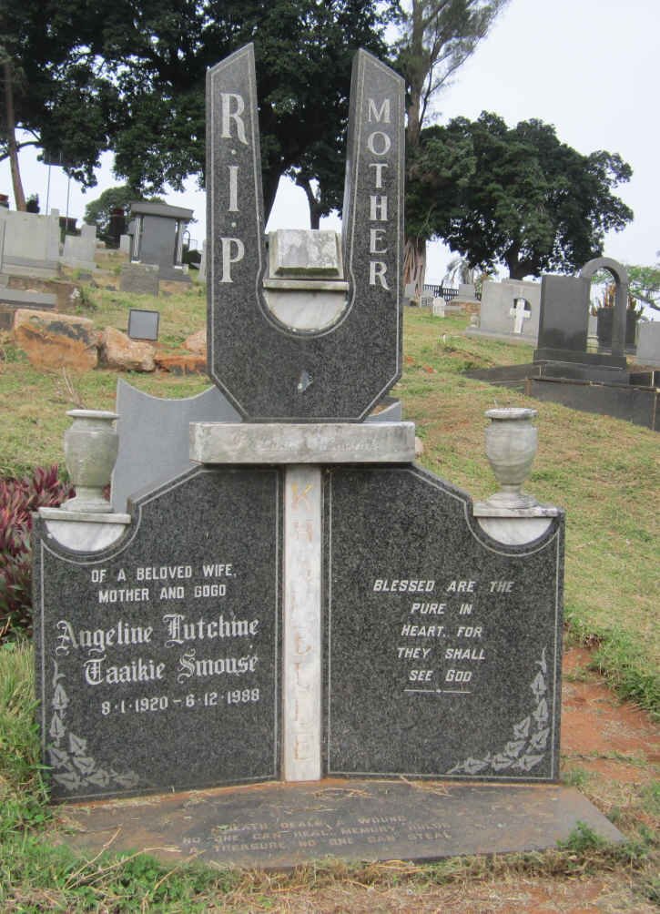 SMOUSE Angeline Lutchine Taaikie 1920-1988