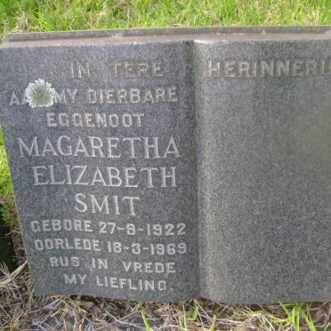 SMIT Magaretha Elizabeth 1922-1969