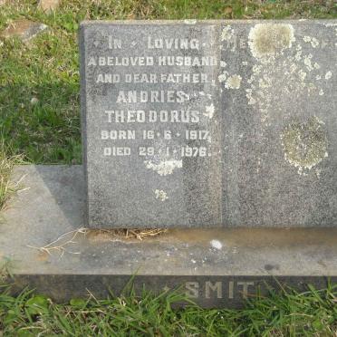 SMIT Andries Theodorus 1917-1976