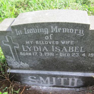 SMITH Lydia Isabel 1916-1978