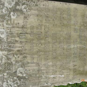 SMITH Henry Samuel -1942 &amp; Annie Prudence -1965 :: SMITH Horace Montague -1927