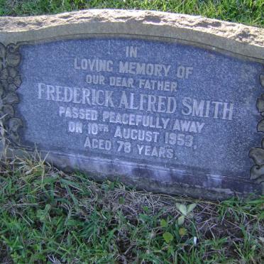 SMITH Frederick Alfred -1953