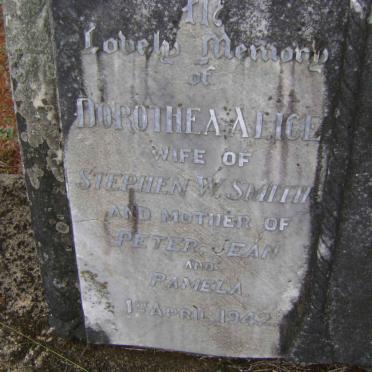 SMITH Dorothea Alice -1942