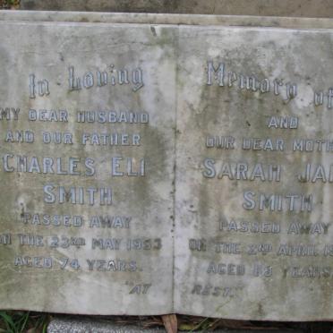SMITH Charles Eli -1953 &amp; Sarah Jane -1957