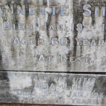 SMITH Annette -1931 :: SMITH Ada Lilly -1957