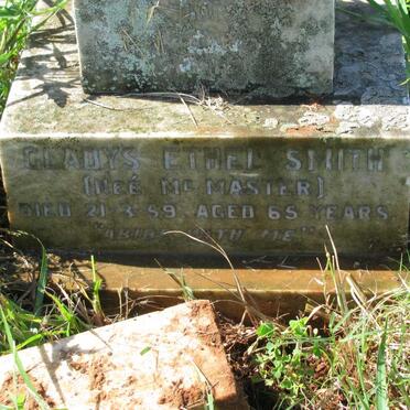 SMITH Gladys Ethel nee McMASTER -1959