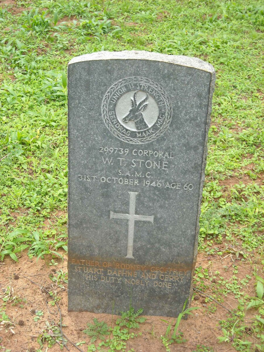 STONE Walter Thomas -1946