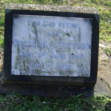 STRYDOM Wessel M.L. -1948