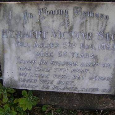 STONE Herbert Victor -1953