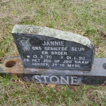 STONE Jannie 1970-1990