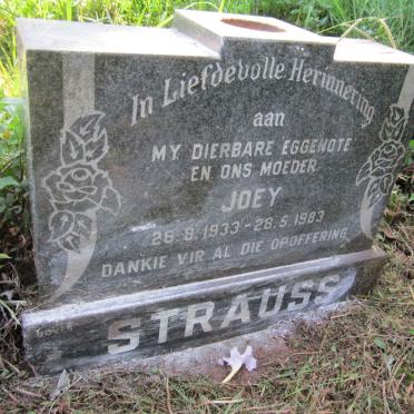 STRAUSS Joey 1933-1983
