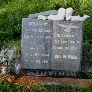 STRYDOM Dirk 1934-1991