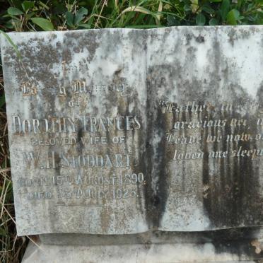 STODDART Dorothy Frances 1890-1925